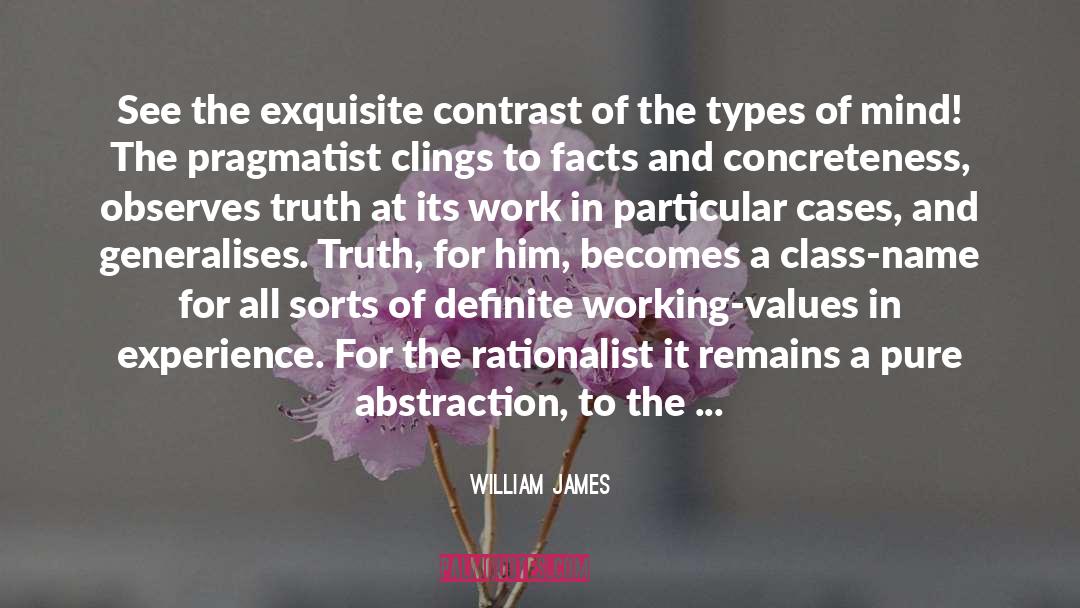 Pragmatist quotes by William James