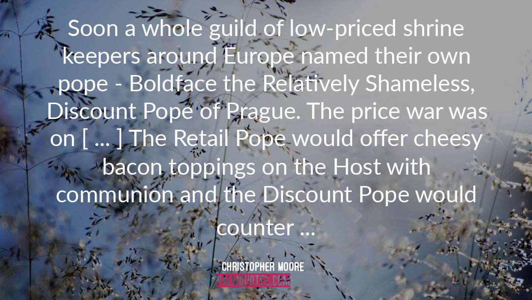 Prague quotes by Christopher Moore