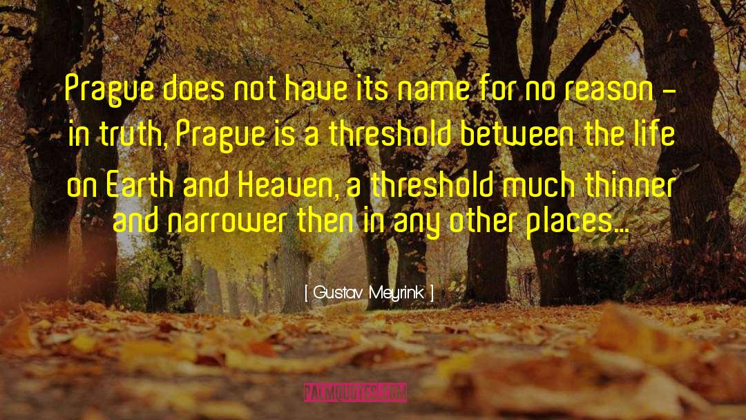 Prague quotes by Gustav Meyrink