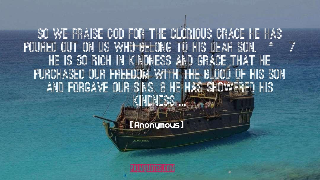 Praise God quotes by Anonymous