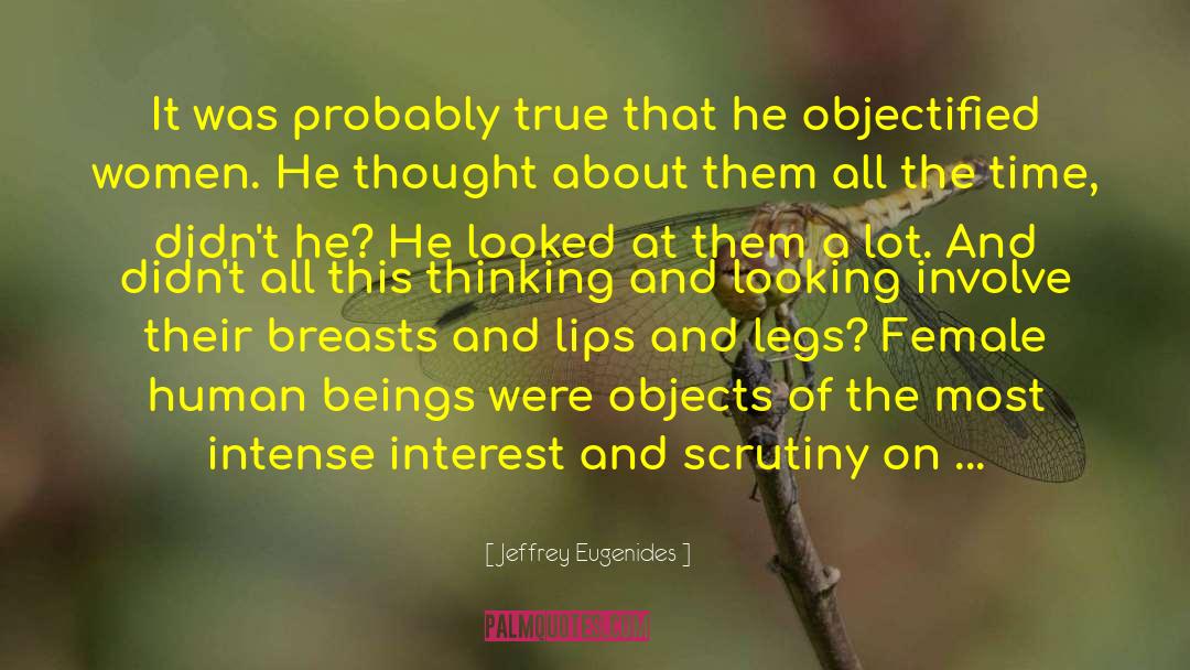 Praise Of Beauty Girl quotes by Jeffrey Eugenides