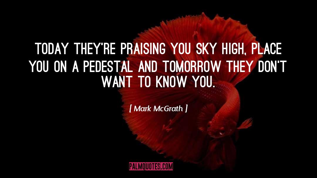 Praise Poems quotes by Mark McGrath
