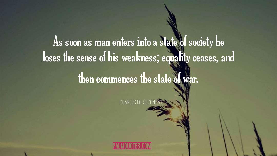 Praises Of Men quotes by Charles De Secondat