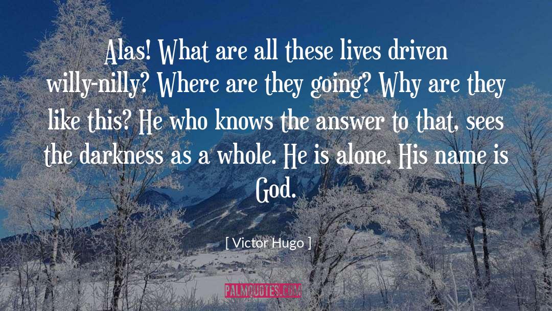 Praising God quotes by Victor Hugo