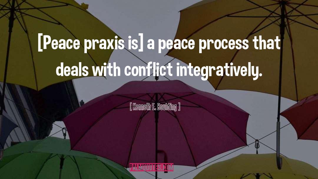 Praxis quotes by Kenneth E. Boulding