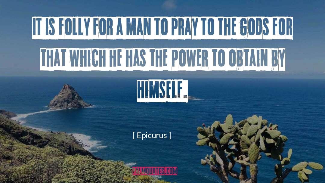 Pray For Guidance quotes by Epicurus