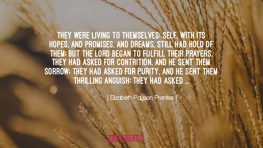 Pray quotes by Elizabeth Payson Prentiss