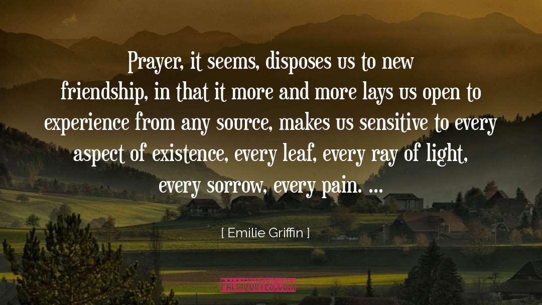 Prayer And Fasting quotes by Emilie Griffin