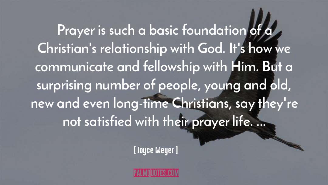 Prayer Life quotes by Joyce Meyer