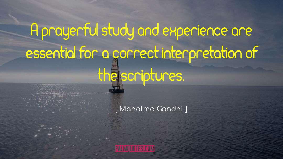 Prayer Of Thanks quotes by Mahatma Gandhi