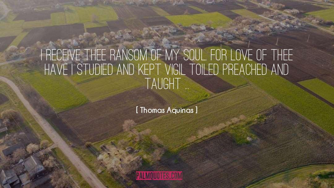 Prayer Poetry quotes by Thomas Aquinas