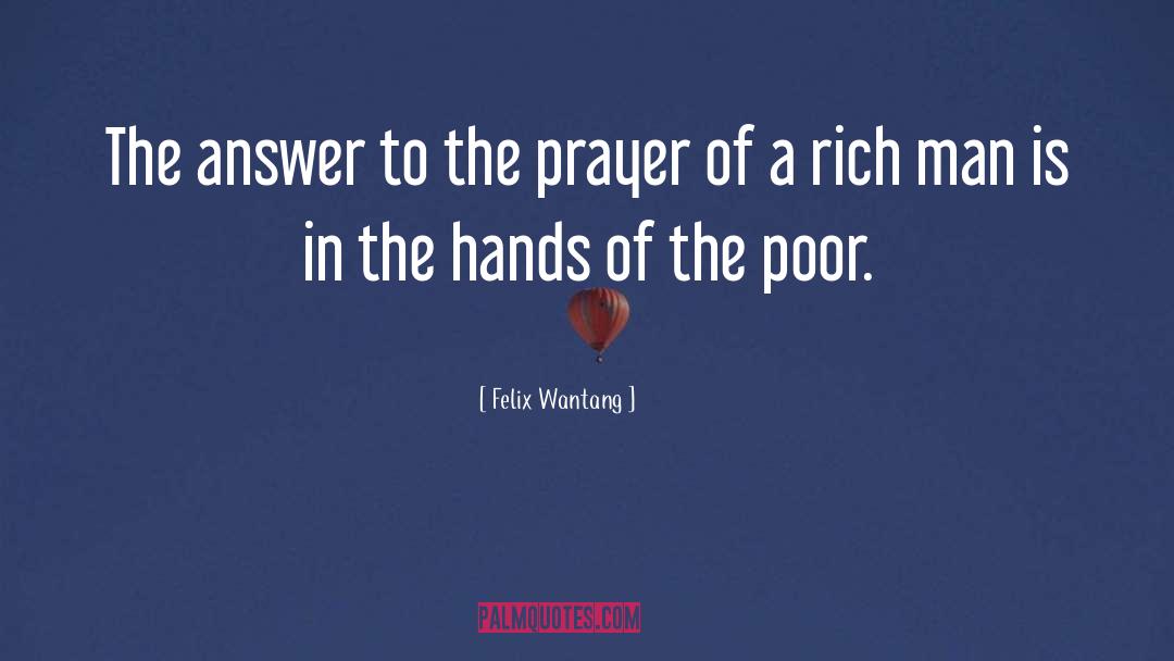 Prayer quotes by Felix Wantang
