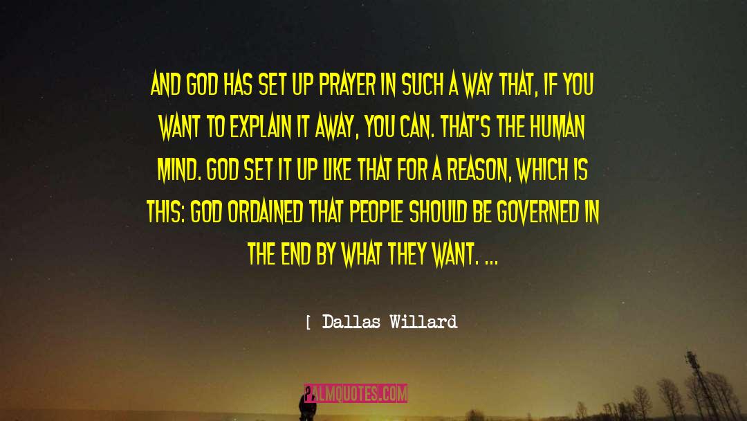 Prayer Warfare quotes by Dallas Willard