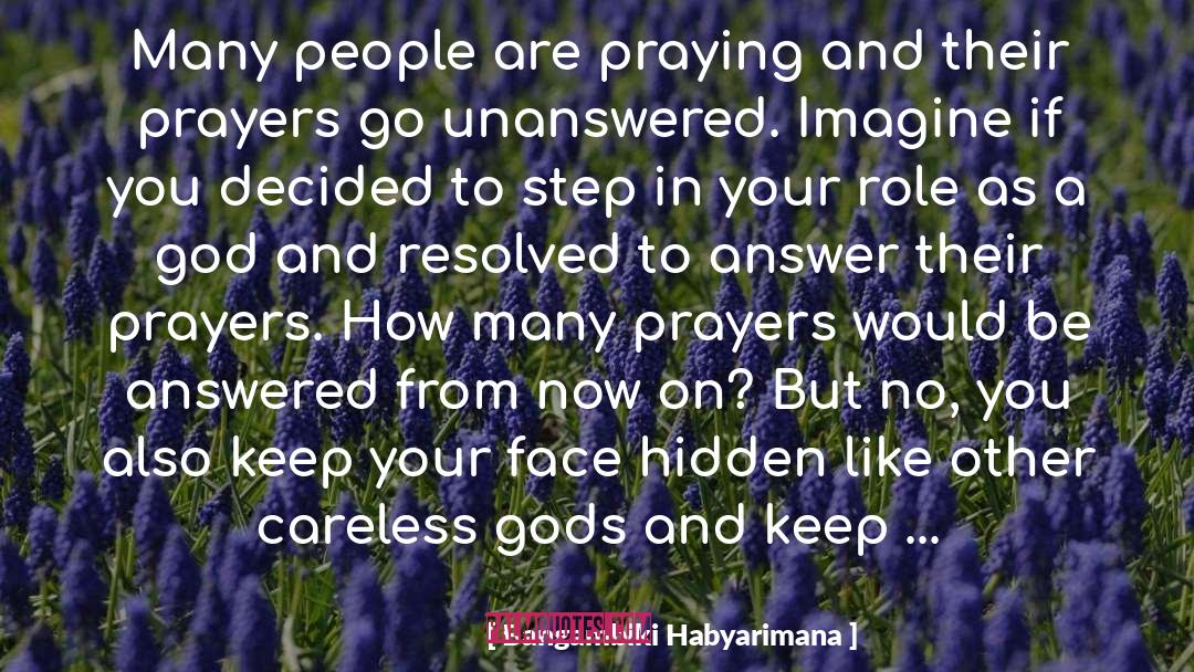 Prayers quotes by Bangambiki Habyarimana