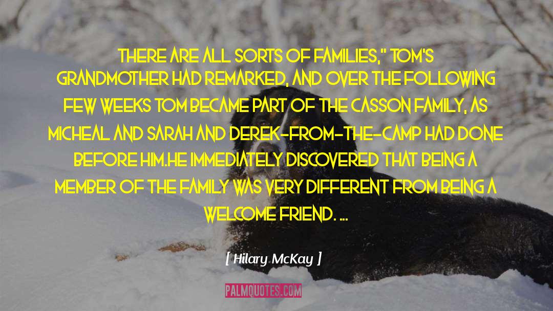 Praying For A Family Member quotes by Hilary McKay