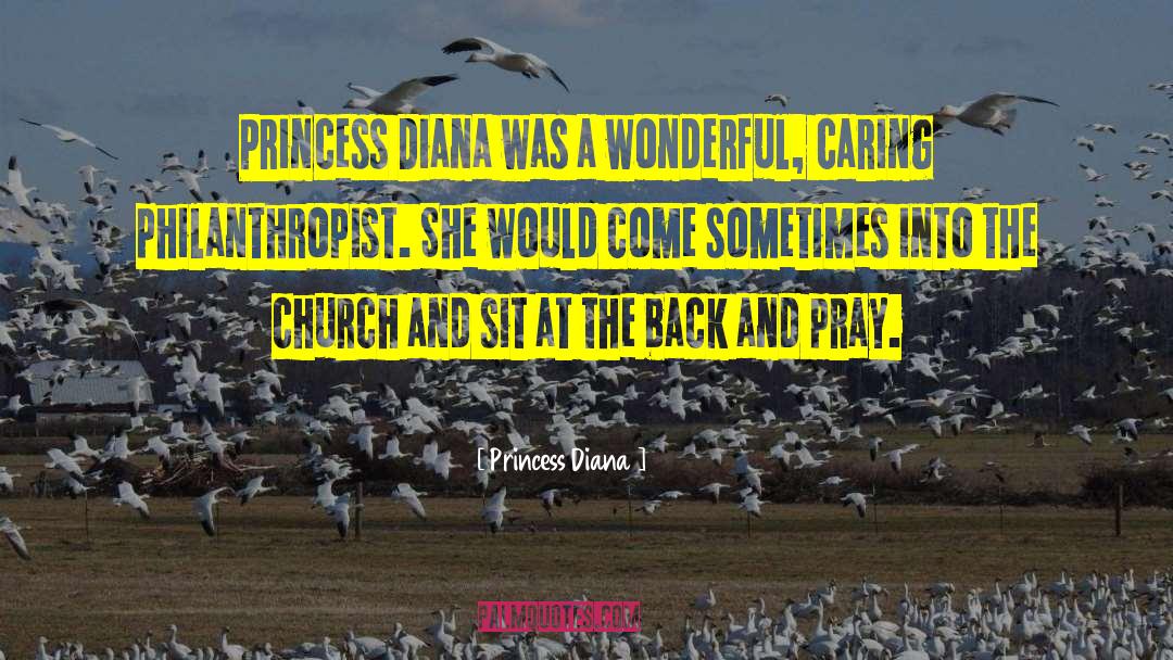 Praying The Rosary quotes by Princess Diana