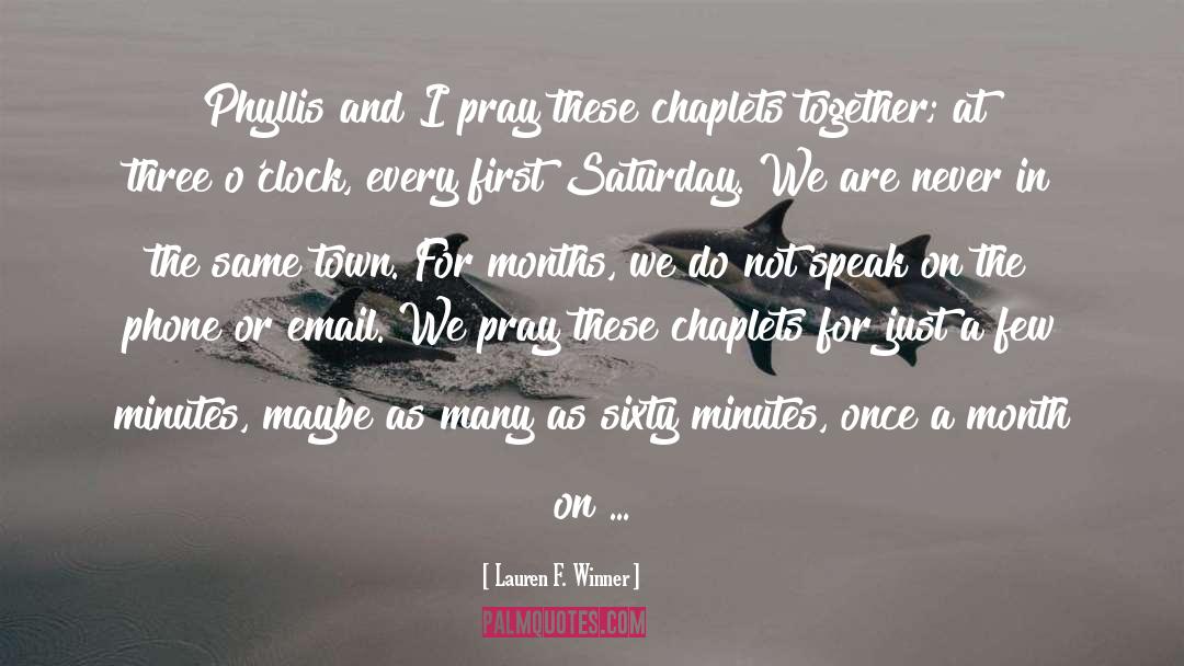 Praying Together quotes by Lauren F. Winner