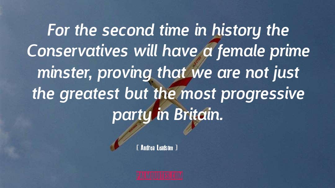 Pre History quotes by Andrea Leadsom