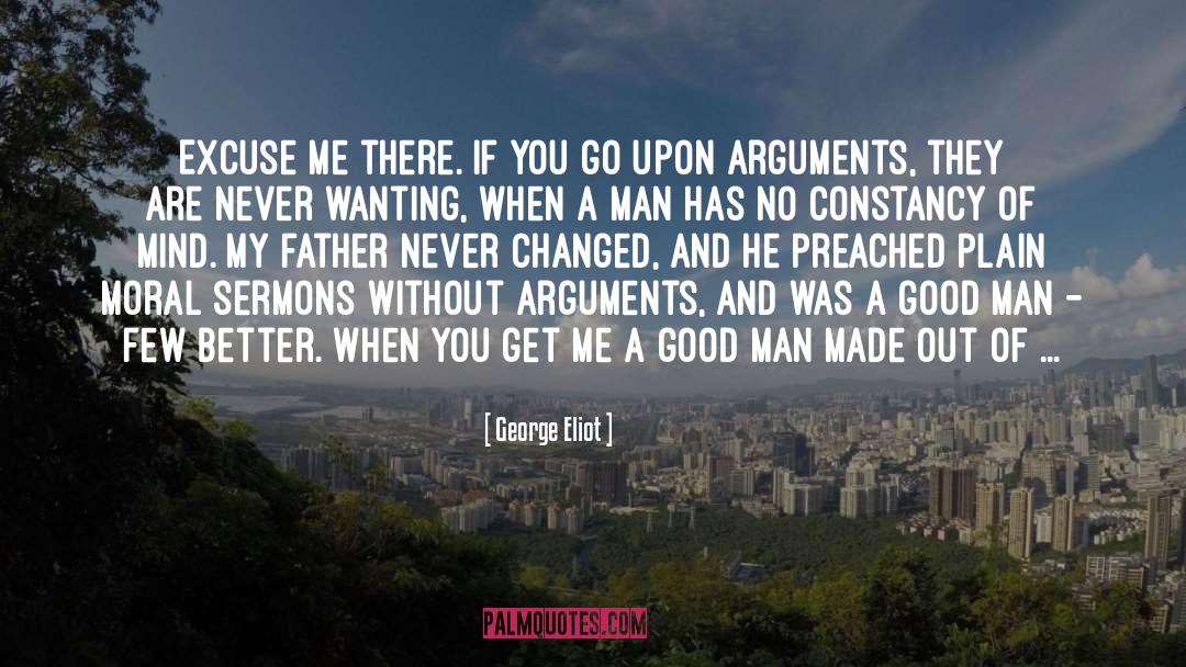 Preached quotes by George Eliot