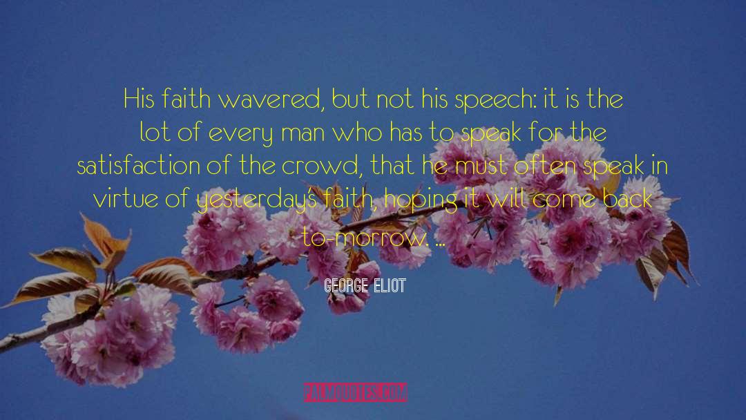 Preachers quotes by George Eliot