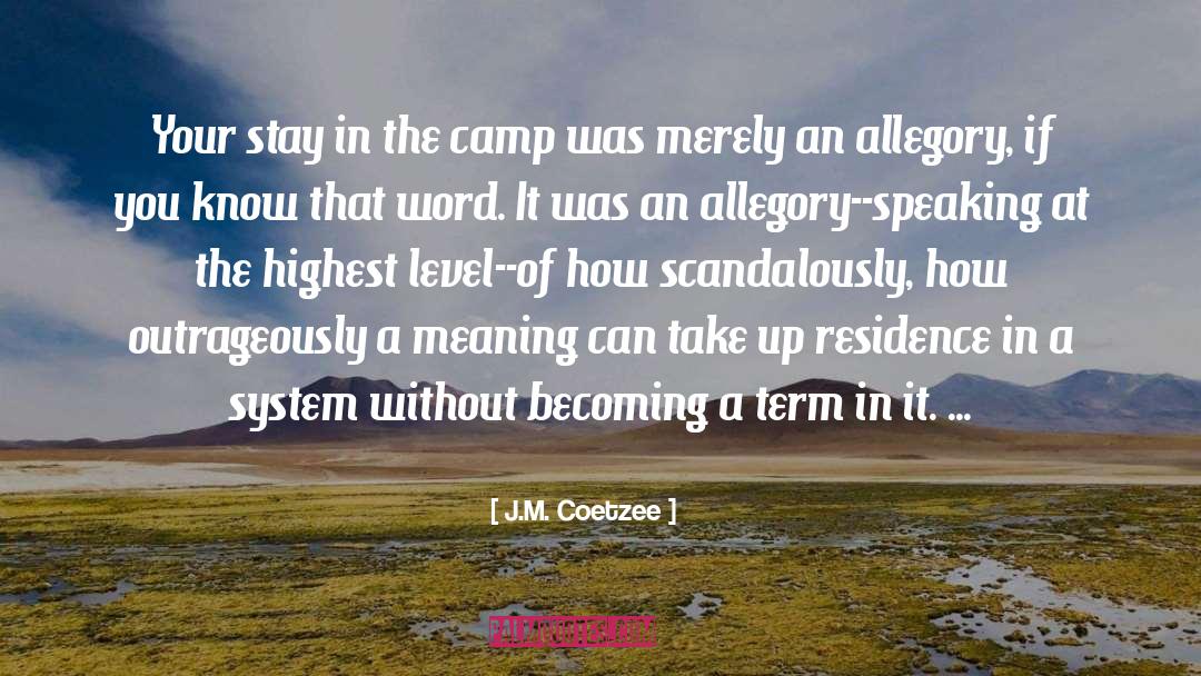 Prebendary In Residence quotes by J.M. Coetzee