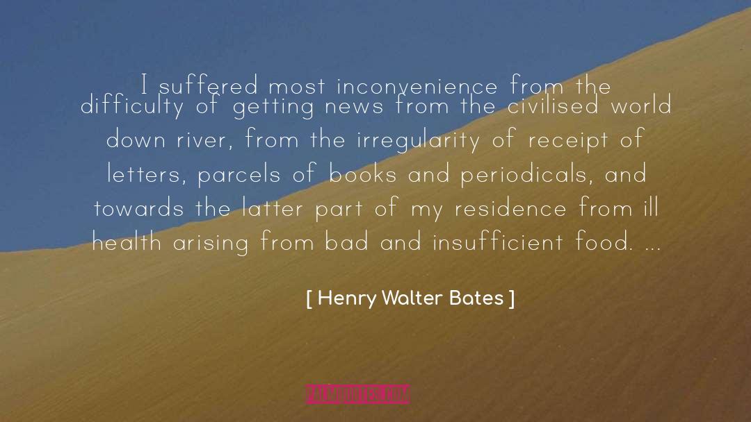 Prebendary In Residence quotes by Henry Walter Bates