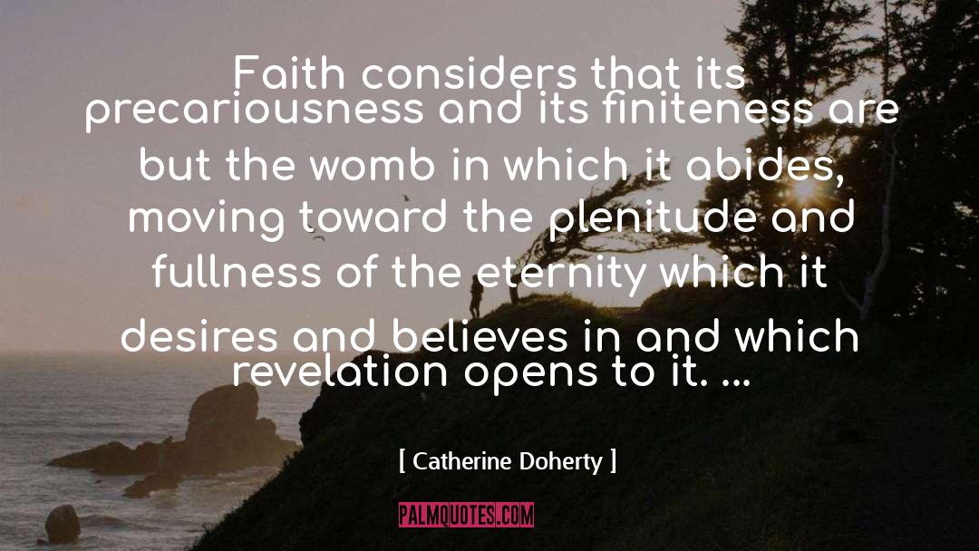 Precariousness quotes by Catherine Doherty