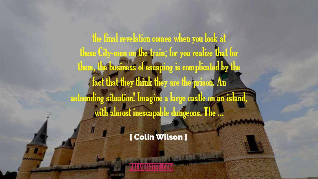 Precaution quotes by Colin Wilson