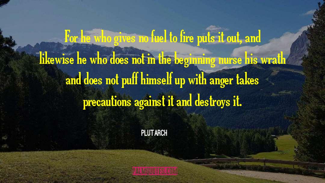 Precaution quotes by Plutarch