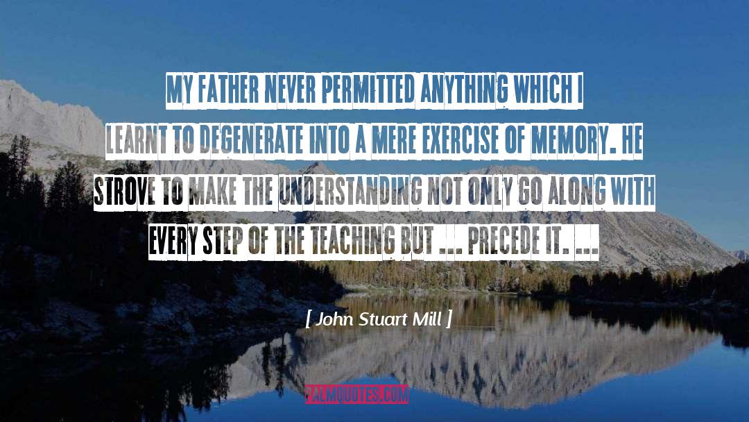 Precede quotes by John Stuart Mill