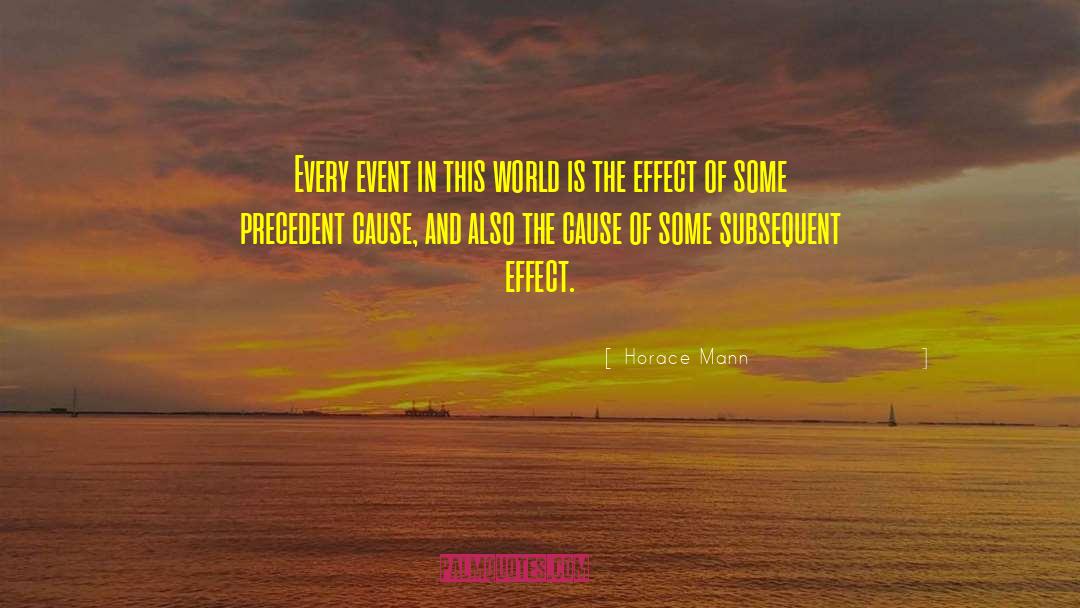 Precedent quotes by Horace Mann