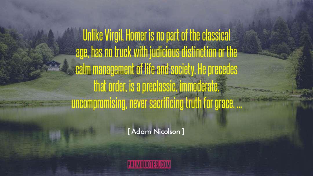 Precedes quotes by Adam Nicolson