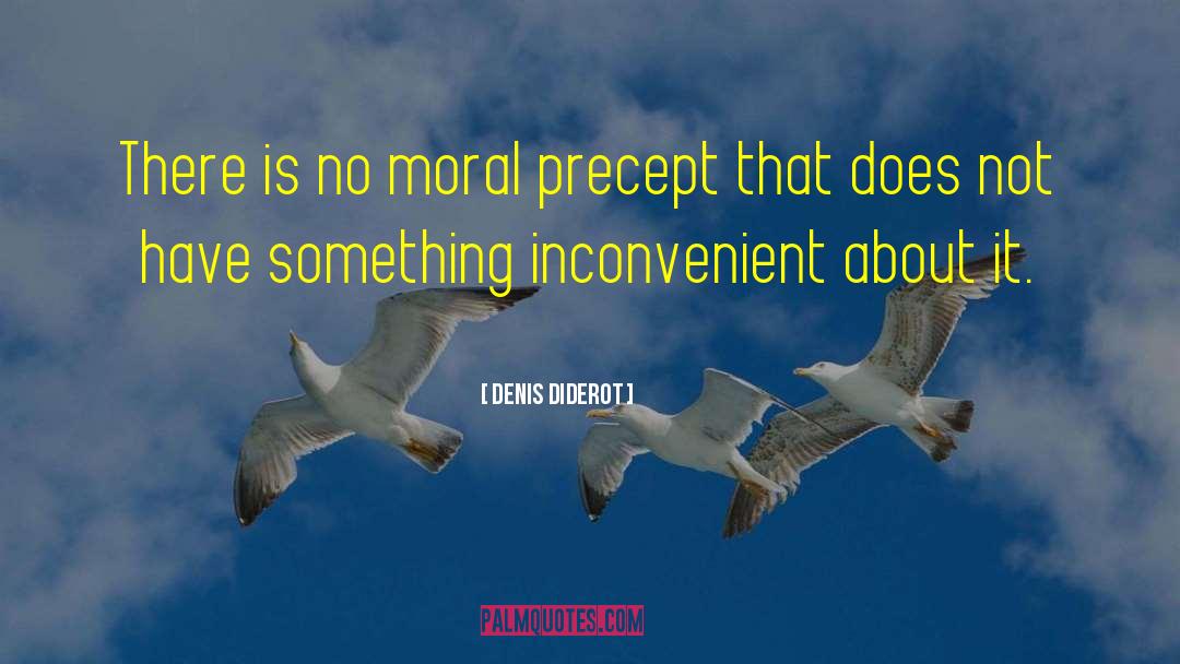 Precept quotes by Denis Diderot