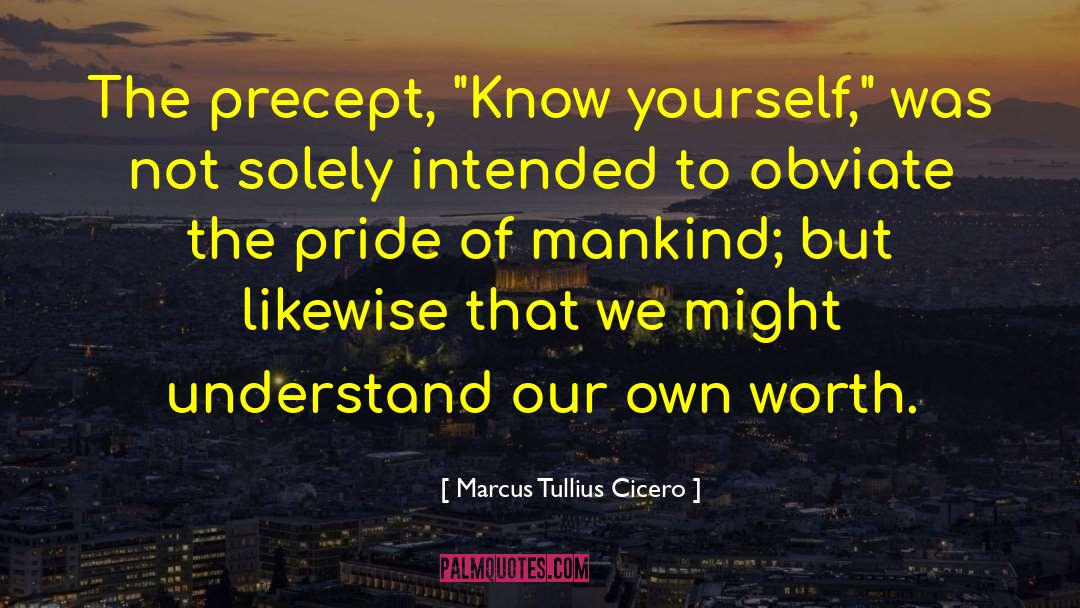 Precept quotes by Marcus Tullius Cicero