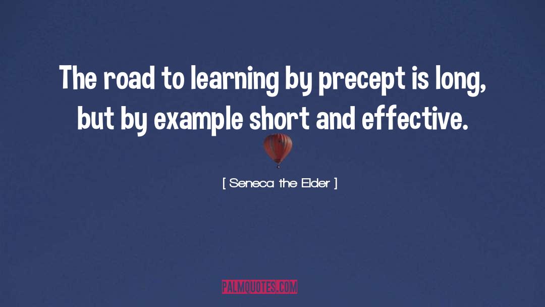 Precept quotes by Seneca The Elder