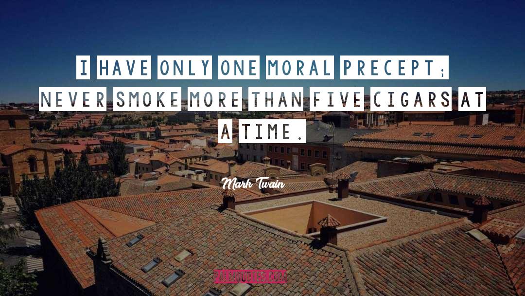 Precept quotes by Mark Twain