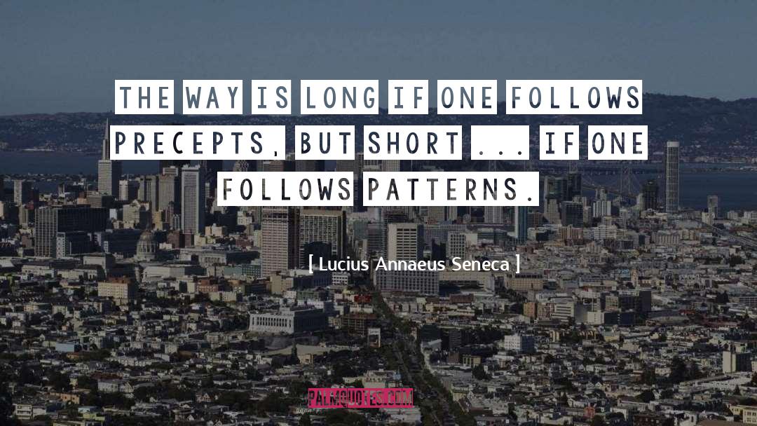 Precepts quotes by Lucius Annaeus Seneca