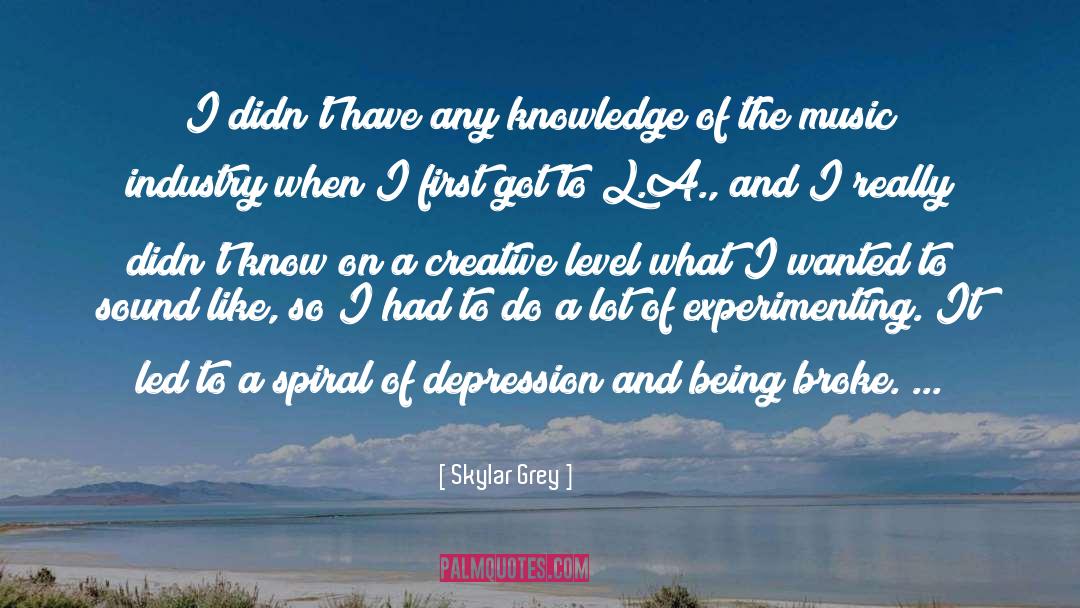 Prechter Depression quotes by Skylar Grey