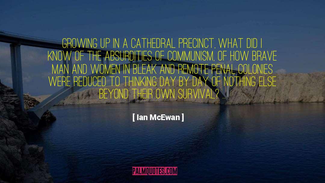 Precinct quotes by Ian McEwan