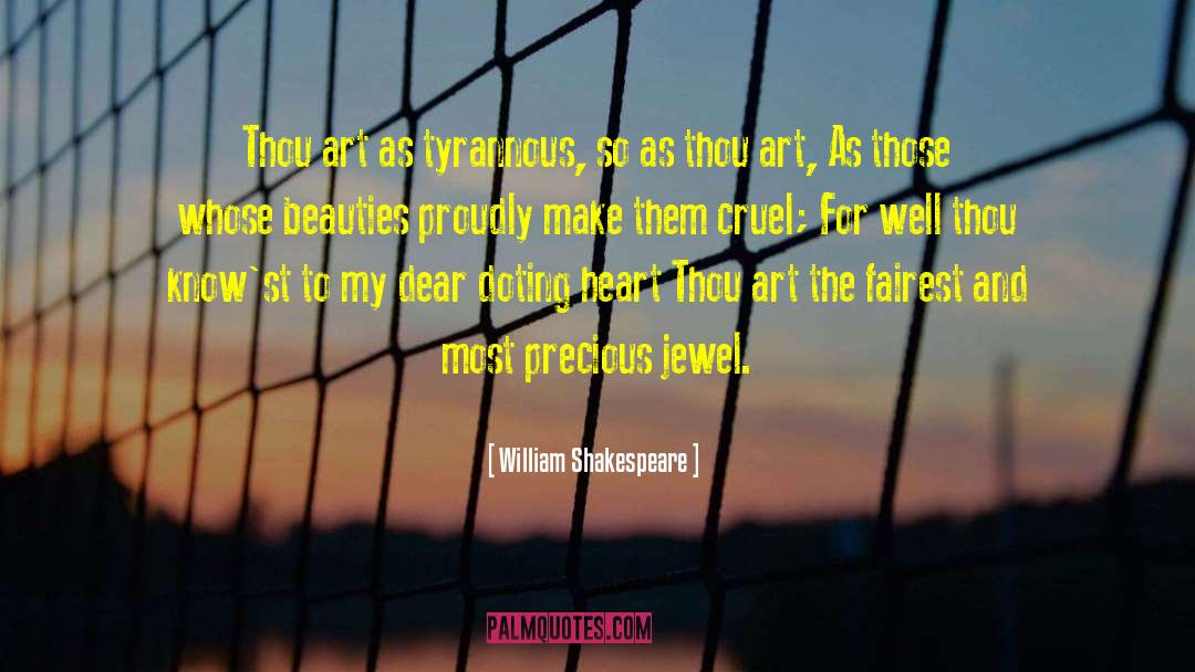 Precious Jewels quotes by William Shakespeare