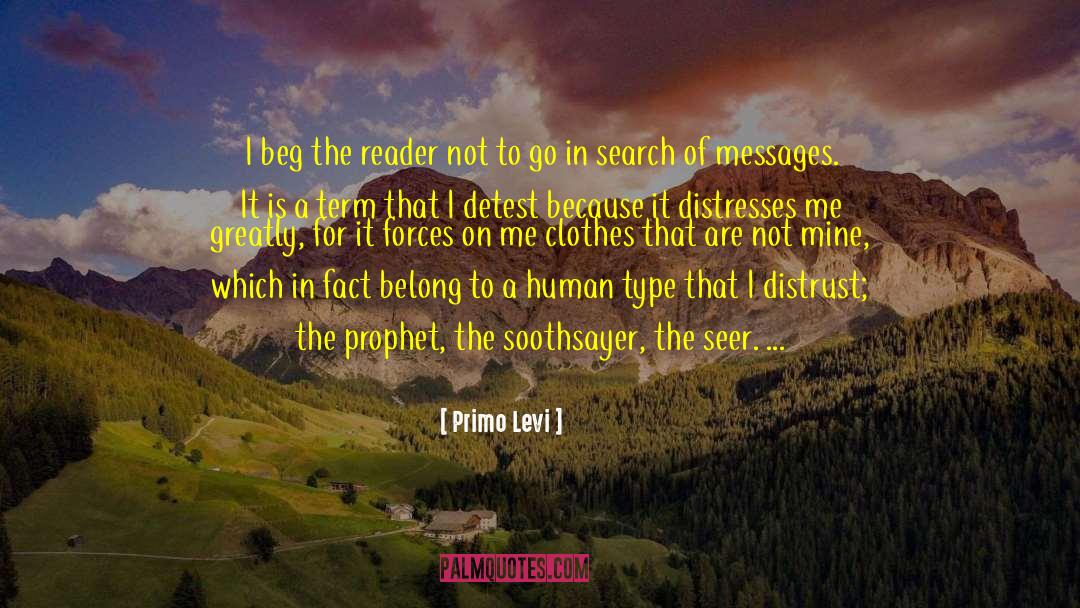 Precious Memories quotes by Primo Levi