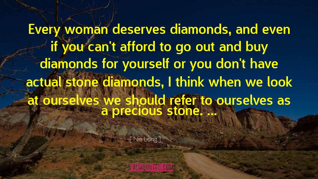 Precious Stone quotes by Nia Long