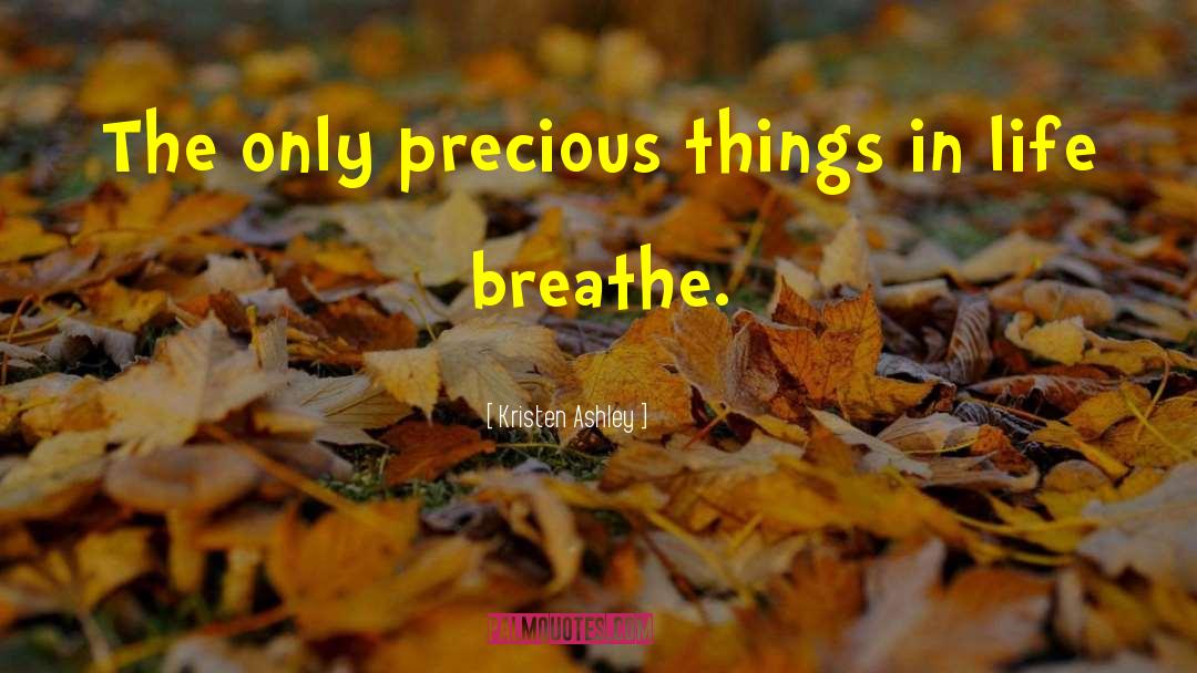 Precious Things quotes by Kristen Ashley