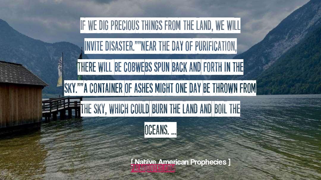 Precious Things quotes by Native American Prophecies