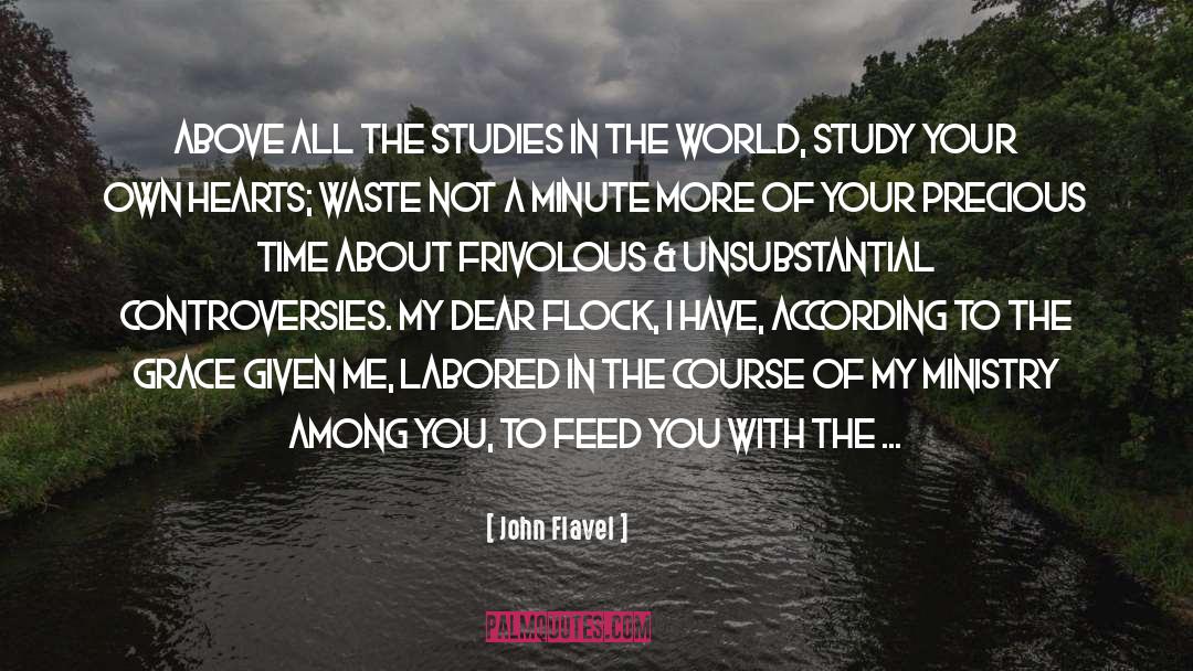 Precious Time quotes by John Flavel