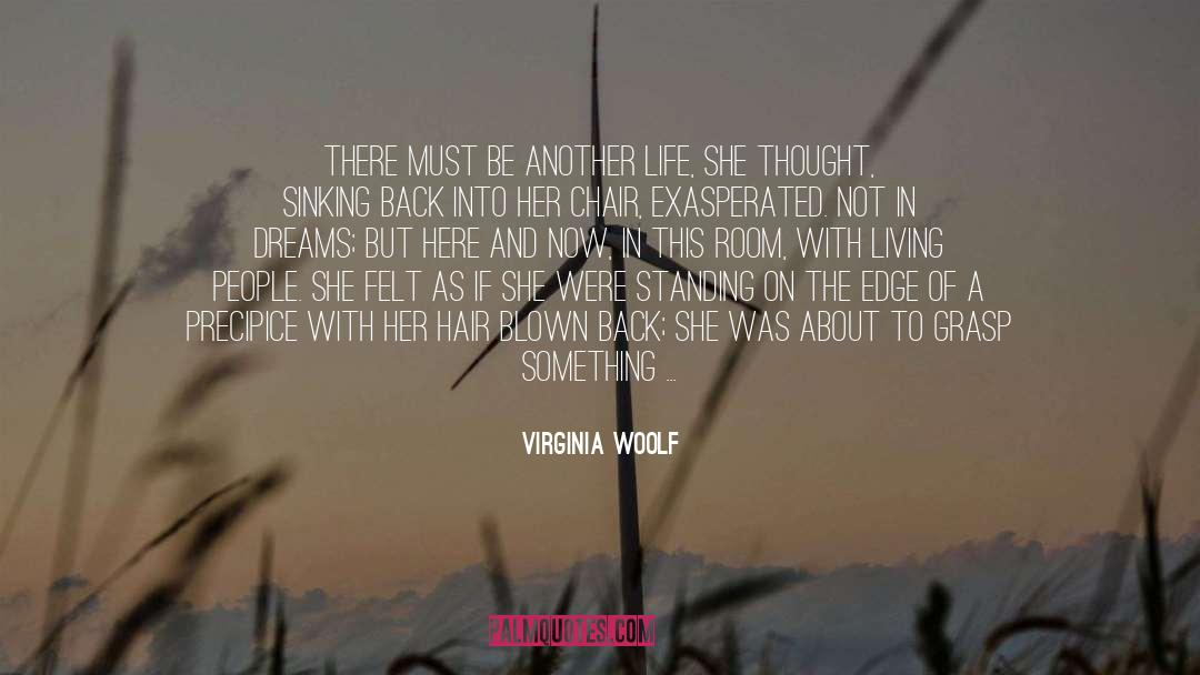 Precipice quotes by Virginia Woolf
