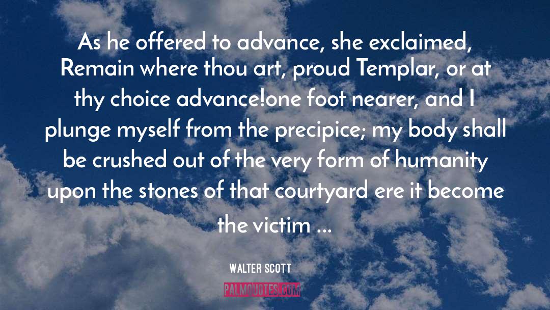 Precipice quotes by Walter Scott