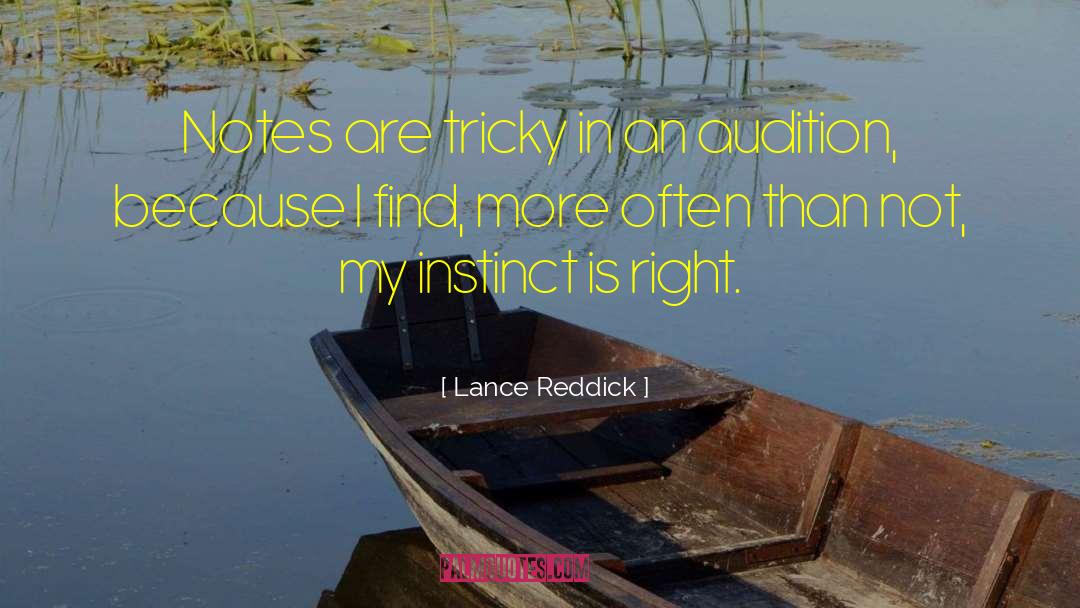 Preconceived Notions quotes by Lance Reddick