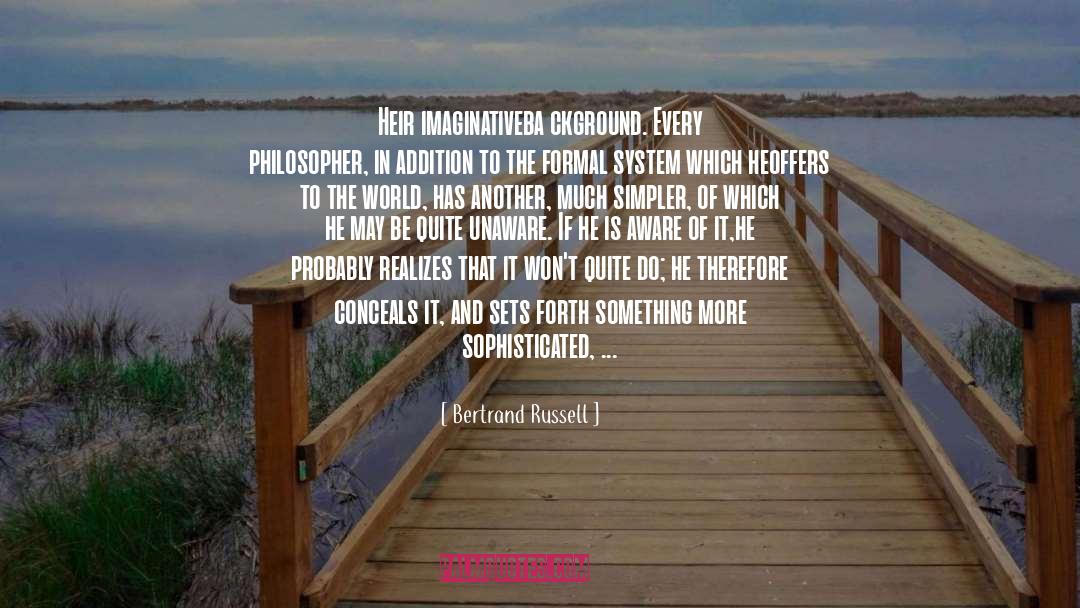 Preconceptions quotes by Bertrand Russell