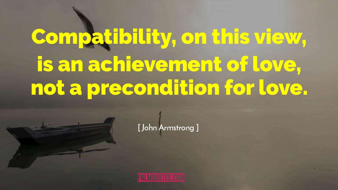 Precondition quotes by John Armstrong